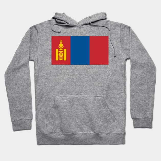 Flag of Mongolia Hoodie by COUNTRY FLAGS